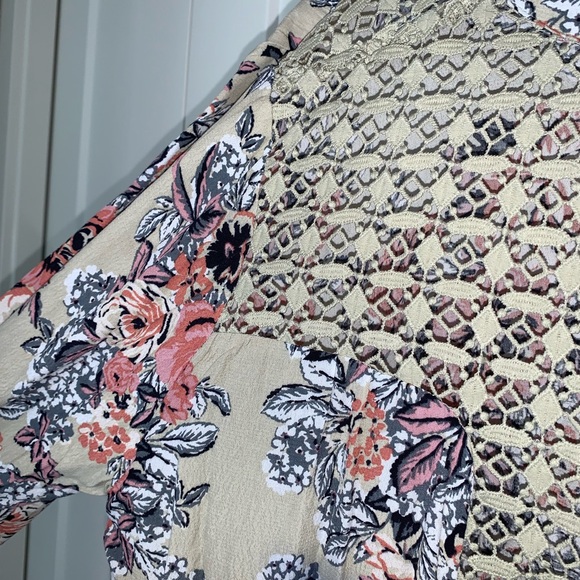 NWT Oddi print tunic with lace inset back women’s XL. - Picture 6 of 8